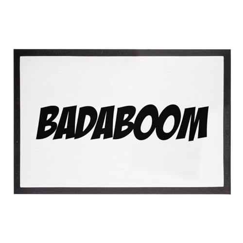 Paillasson Badaboom comics déco pop art salon entrée - 2