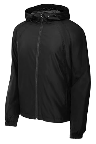 SPORT-TEK Men's Hooded Raglan Jacket3