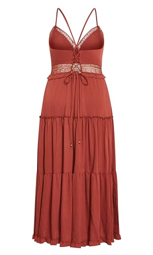 Image of City Chic Women's Plus Size Maxi Dress - Aura