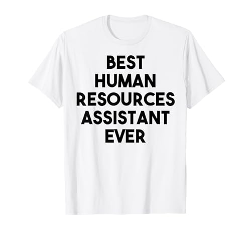 Mejor asistente de recursos humanos Camiseta