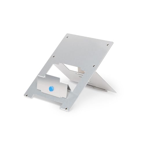 R-Go Riser Attachable - Supporto Per Computer Portatile Regolabile E Leggero, 5 Altezze Regolabili, Posizione Di Lavoro Verticale, Ergonomico Extra, Scrivania Pieghevole - 4