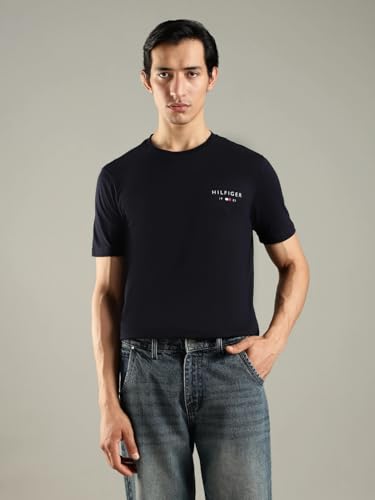 Image of Solid Regular Fit Cotton T-Shirt