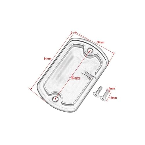 Couvercle de réservoir de cylindre de frein avant de précision pour Dragstar XVS