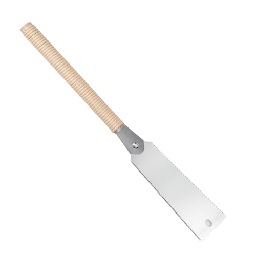 Sierras De Tracción Para Carpintería - Cortador De Doble Filo Para Recortar | Serrucho De Madera De 22 Cm,Para Carpinteros Aficionados Fabricación Muebles Construcción Modelos Reparación Hogar Instala