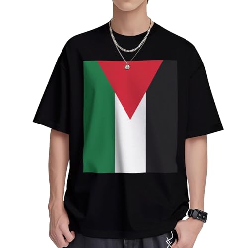 T-shirt coton Palestine ample femme résolvant le besoin de confort basique au quotidien