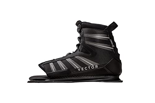 image for Radar Vector Boa Waterski Boot - Black/Carbon/White - Front Feather Fr
