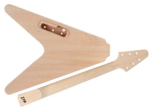 Rocktile DIY FV Bouwpakket E-Gitaar - "Do-it-yourself" bouwpakket FV-Style - Body: Mahonie - Hals: gelijmd mahonie - Toets: Blackwood - Image 4