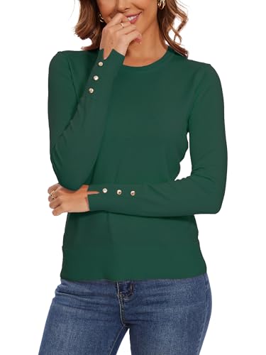 Image of Spicy Sandia Women's Long Sleeve Crewneck Sweaters Dressy Casual