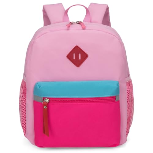Image of JinBeryl Toddler Backpack, Little Kids School Bag Rucksack for Nursery to Infant School (Pink, Mini)