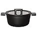 Fiskars Kasserolle mit Deckel, Ø 22 cm, Füllmenge: 3,5 Liter, Für alle Kochfelder geeignet, Aluminium/Kunststoff, Kratzfest, Antihaftbeschichtung, Hard Face, 1052227