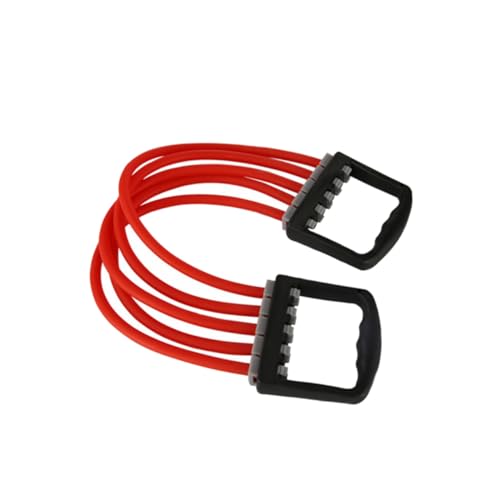 DECORNIJIA Expansor de Pecho Ajustable con Resorte Ejercitador Portátil para Entrenamiento de Fuerza y Musculación Banda Resistente para Brazos y Hombros Uso Casa u Oficina Color Aleatorio