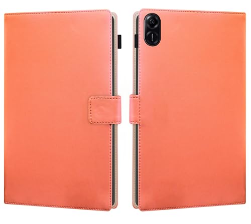 Image of TGK Flip Case Cover for Honor Pad X8a 11 inch Tablet with Stylus Holder (Peach)