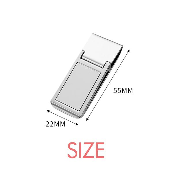 Song Music Drum Kit Energy Illustrate Slim Money Clip Stainless Holder Pocket Wallet4