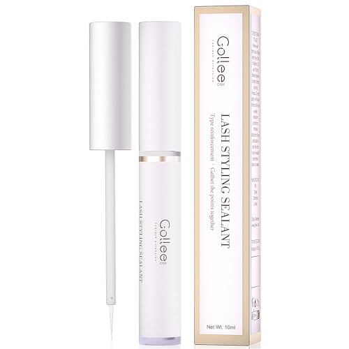 Golleepro ECC04 Eyelash Coating Sealant, Lash Styling Sealant For Manga Eyelash, Eyelash Sealer For Lash Extensions Eyelash Extension Sealant cover