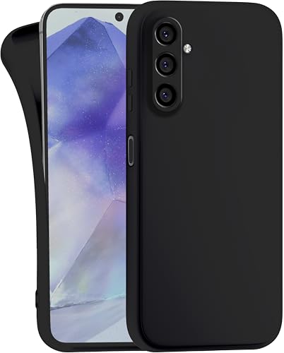 MyGadget Funda para Samsung Galaxy M54 5G en Silicona TPU - Carcasa Slim & Flexible - Case Resistente Antigolpes y Anti choques - Ultra Protectora Negro