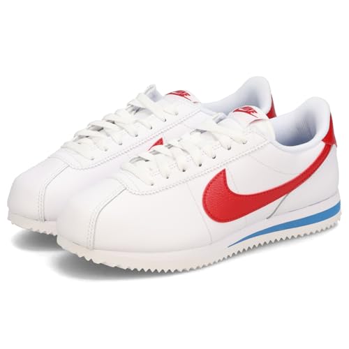 [iCL] Xj[J[ CORTEZ LEATHER Rebc U[ fB[X DN1791-108 WHITE/VARSITY BLUE/VARSITY RED 23.5 cm [sAi]