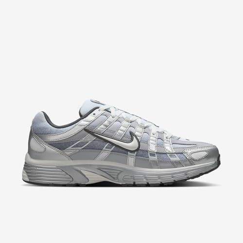Silver & White Nike P-6000 with Wolf Grey Accents3