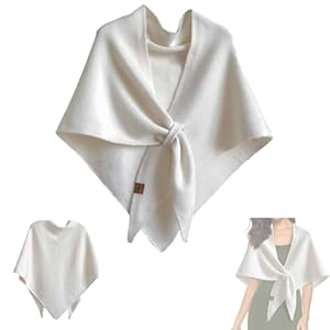 Poncho Damen Winter,Schal Damen,DreieckstuchDamen,Leicht und Warm,Geeignet für den Alltag in Herbst und Winter, Bietet es Sowohl Dekoration als Auch Wärme.