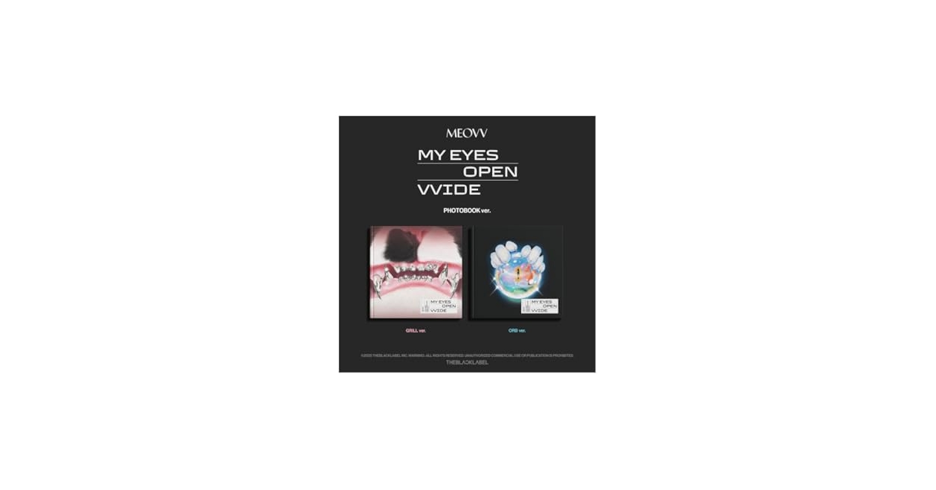 【新品未開封】MEOVV MY EYES OPEN VVIDE　5種セット MEOVV 1st EP『MY EYES OPEN VVIDE』|K-POP・アジア