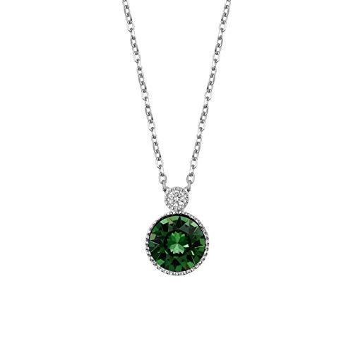 Collier en Cristal 925 d'exception, chaîne de clavicule élégante en argent pour femme raffinée