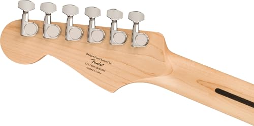Image of Fender Squier Sonic Stratocaster - Arctic White Bundle with Mustang Micro Headphone Amplifier, Cable, Tuner, Strap, Picks, and Austin Bazaar Instructional Video