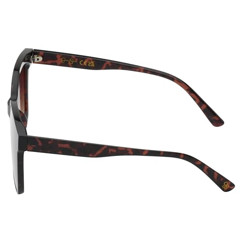 essica Simpson Women's J6214 Oversized Cat Eye Square Sunglasses3