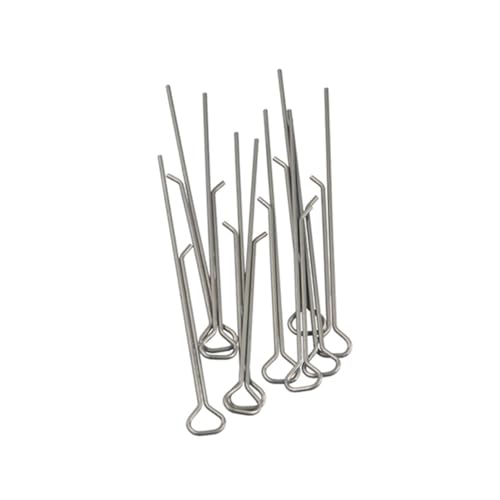 30 piezas de sujetadores para mechas de vela de 11 cm miniatura 5
