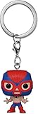 Funko- Pop Keychain Marvel Luchadores Spider-Man Juguete coleccionable, Multicolor (53890)