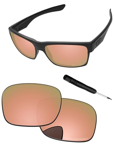 Image of Replacement Lenses & Screwdriver for Oakley TwoFace OO9189 Sunglass - Precision Fit, UV Block & Impact Resistant