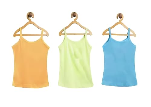 Image of INNERO Girl's Cotton Camisoles Slips, Baby Girl Kingri, Sameez for Girls, Kid's Innerwear Chemise Baniyan, Shamiz for Kids