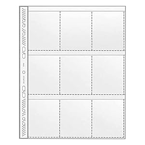 VELOFLEX Sammelhülle DIN A4, 9 Taschen, 10 Stück