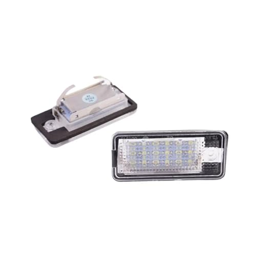 Plafones luces LED matrícula para viajes nocturnos seguros en Audi A3 8P y Q7 5