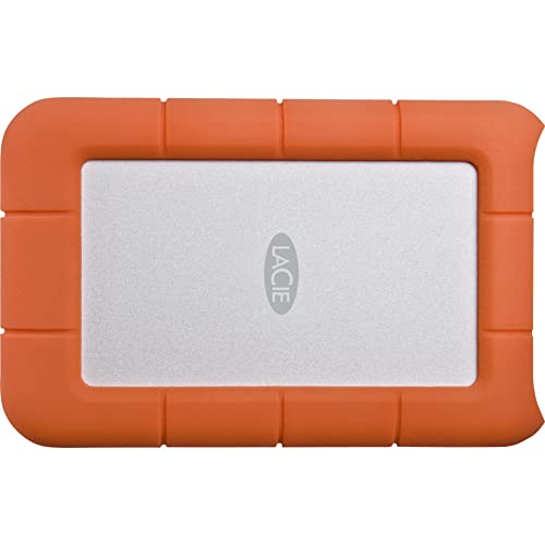 Image of LaCie Rugged Mini 4TB external hard drive 6.35cm (2.5 inch) USB 3.2 Gen 1 (USB 3.0) Silver,Orange 90