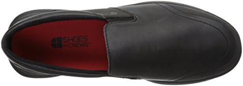 Shoes for Crews Mason, Men's Slip Resistant Work Shoes, Water Resistant, Black, Size 12 Wide | Image 4