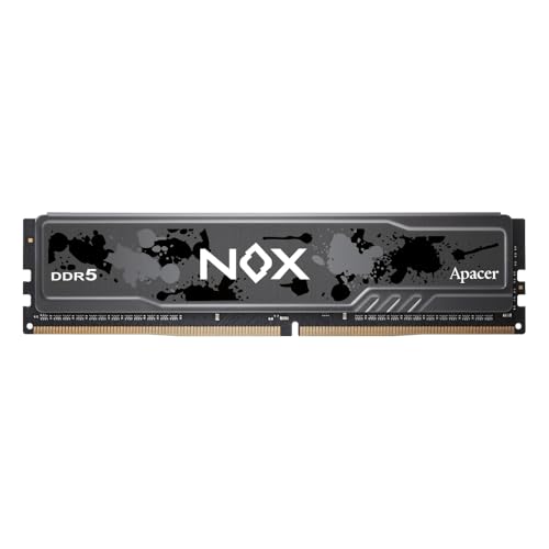 Apacer NOX RAM Memory 16GB- DDR5-5600MHz- 1.25V- CL40- DIMM