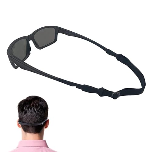 Soporte para correa de gafas - Cordón para gafas de sol, cordón antideslizante | Accesorios para gafas, correa ajustable para gafas, cordón duradero para gafas, cordón cómodo, correa para gafas deport