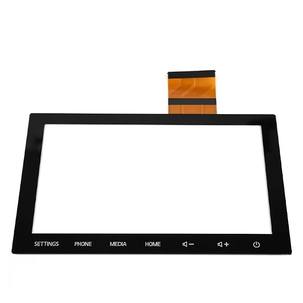 YuYue Electronic Touch Screen 8" Without LCD Fit for Mitsubishi Outlander Sport/ASX 2019 2020 2021 2022 OEM Part Number 8740A040 8740A130 8740A076 (Without 2 knobs) by YuYue Electronic - Used condition - Image 3