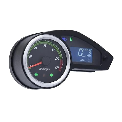 Compteur kilométrique numérique pour moto idéal pour les trajets quotidiens et road trips