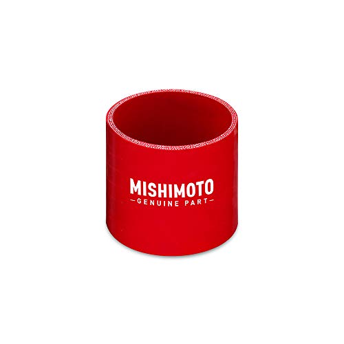 Image of Mishimoto 2.5 inch Straight Coupler, Red