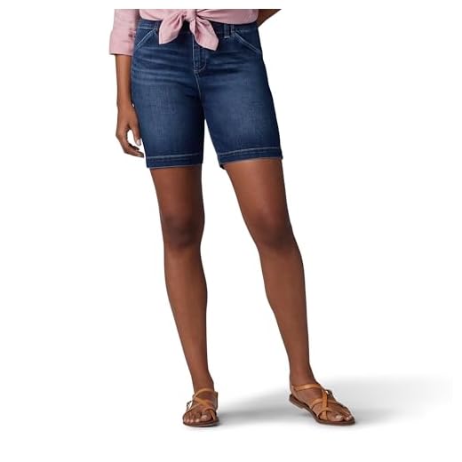 Lee womens Regular Fit Chino Walkshort Denim Shorts, Expedition, 8 US