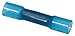 Butt Splice Connector, 16-14 AWG, Blue, PK8