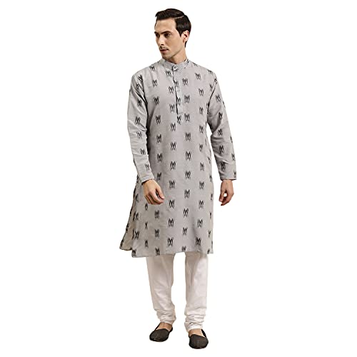 Image of SOJANYA (Since 1958 Men's Cotton Printed ONLY Kurta