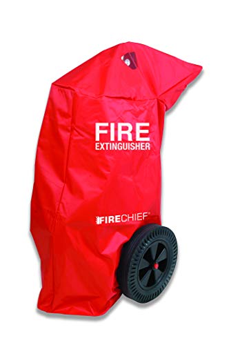 Funda para extintor Firechief RPV8 industrial de 50 kg roja