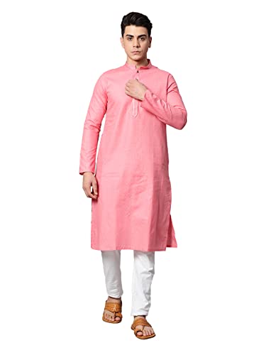 Image of Manthan Men's Blended Cotton Kurta for Men