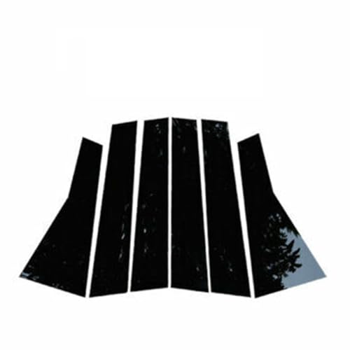 Postes de pilar para Honda CRV 2012-2016: cubre arañazos con negro brillante de ventana