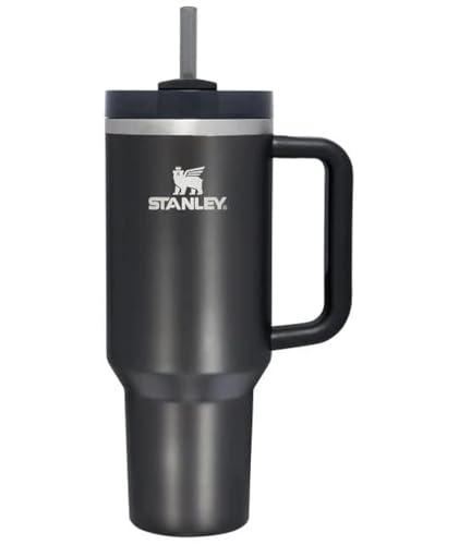 Stanley 40oz Adventure Quencher Reusable Insulated Stainless Steel Tumbler (Black