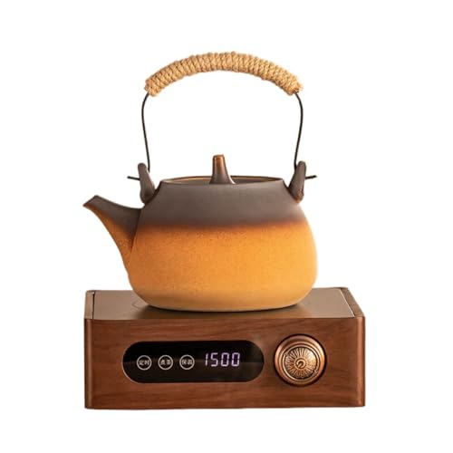 Bouilloire à thé portable avec poêle à poterie électrique pour vos moments de détente