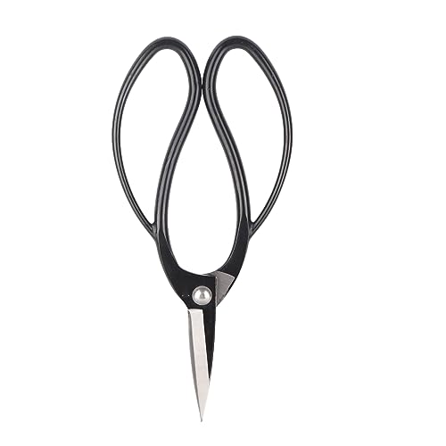 aqxreight Wurzelschere, 195 Mm Premium-Bonsai-Schere aus Stahl mit Scharfer Schneide, Ergonomische Griffe für den Gartenschnitt, Leichte und Tragbare Gartenschneidewerkzeuge mit ästhetisch