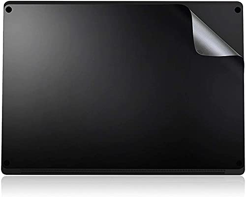 Image of XSKN Pure Color Full Body Bubble Free Computer Vinyl Decal Sticker Cover Protective Skin for Microsoft Surface Laptop 1 2 3 4 5 Model Computer (Surface Laptop 4&5 15 inch,Black)