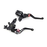 Stoff: Strick SHIZHI CNC-Motorrad-Bremsen-Kupplungs-Pumpenhebel Hauptzylinder- Zubehör 7/8\